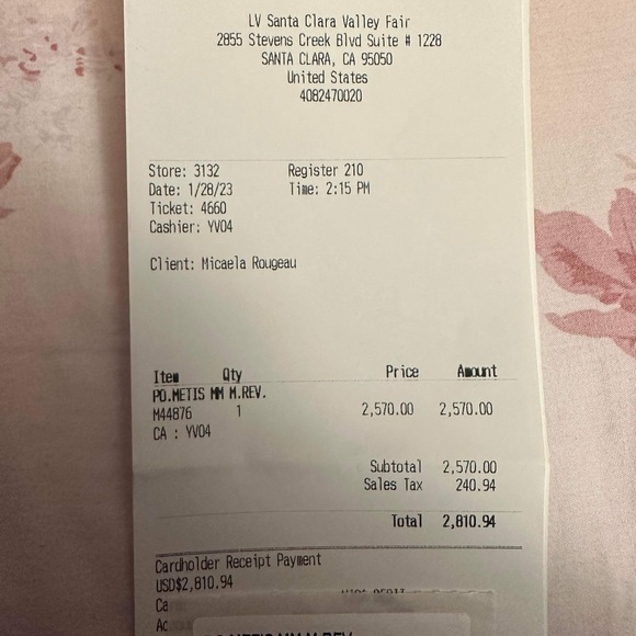 Louis Vuitton Pochette Métis - Picture 7 of 9